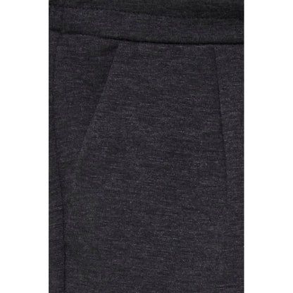 ICHI Gray Polyester Pant