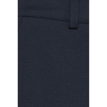 ICHI Blue Recycled Polyester Pant
