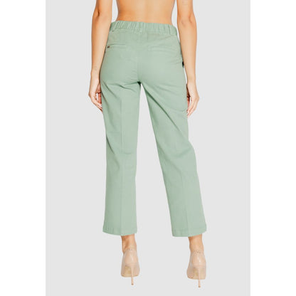 Street One Turquoise Cotton Pant