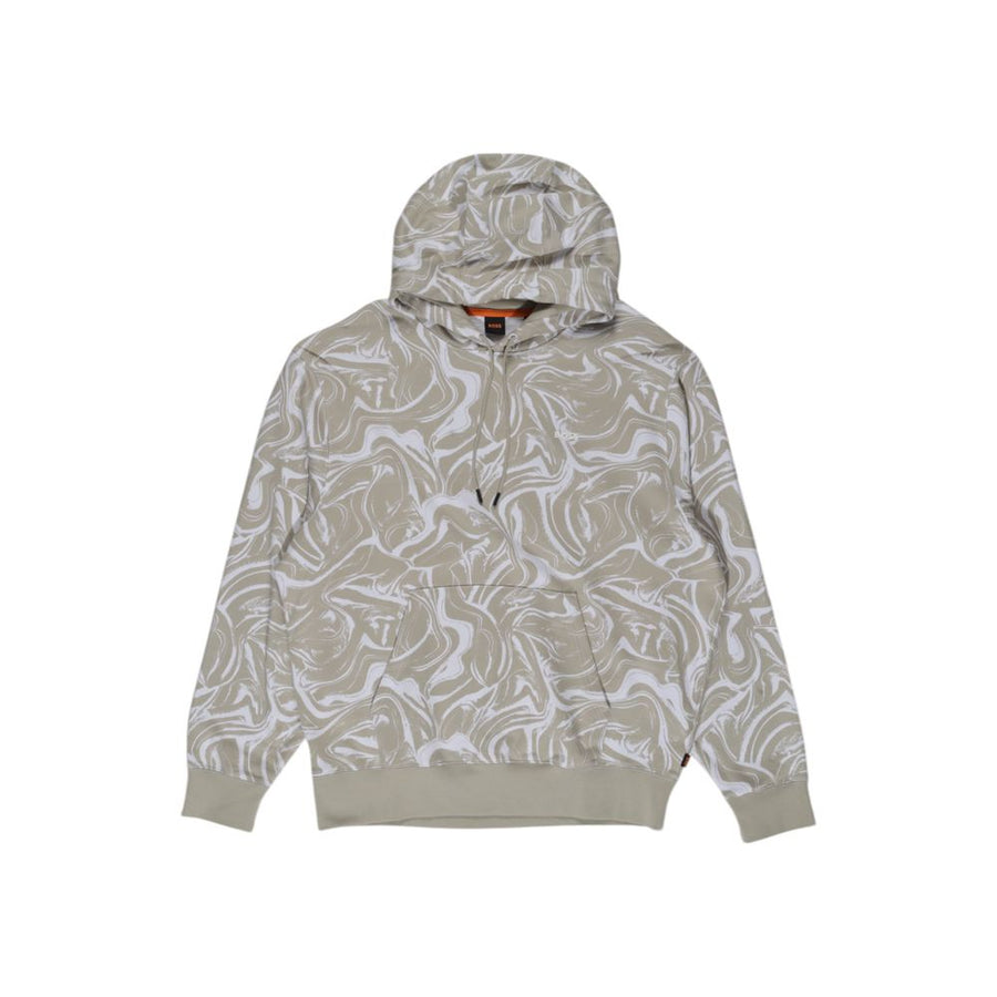 Hugo Boss Beige Cotton Hoody