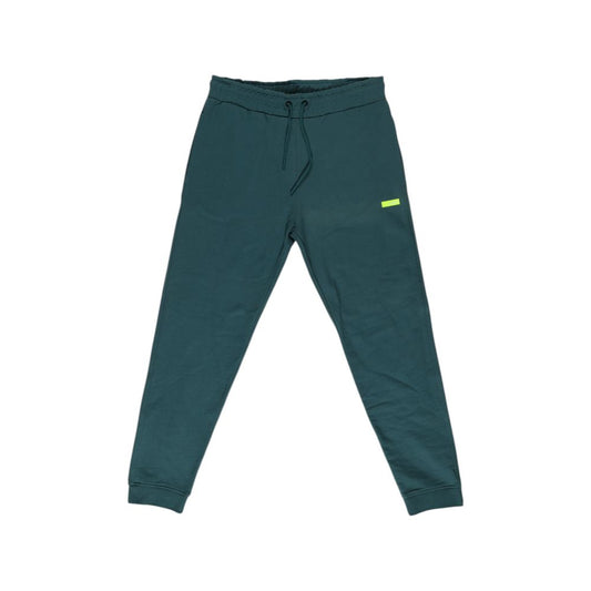 Refrigiwear Black Cotton Joggers Workout Pant