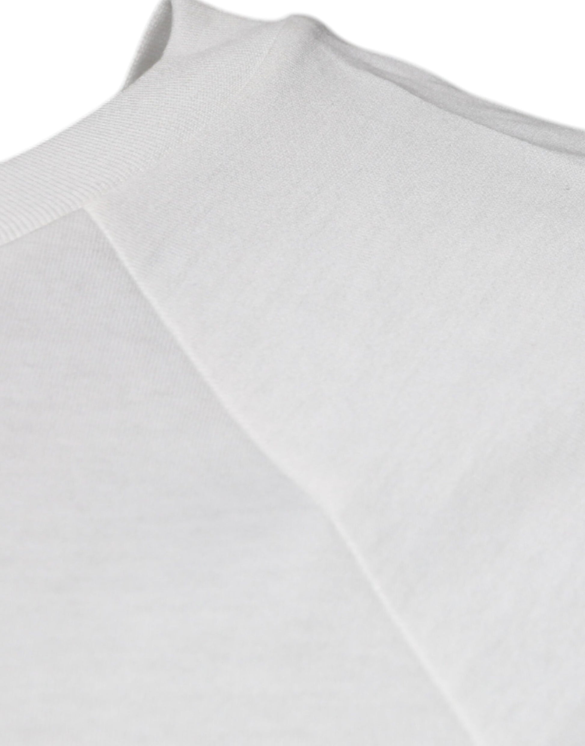 Dolce &amp; Gabbana – Weißes DG Sport-T-Shirt mit Rundhalsausschnitt und kurzen Ärmeln