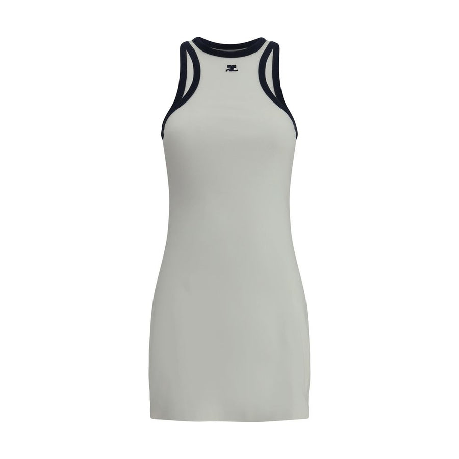 Courrèges Cotton Scuba mini Dress