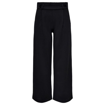 Jacqueline De Yong Black Polyester Pant