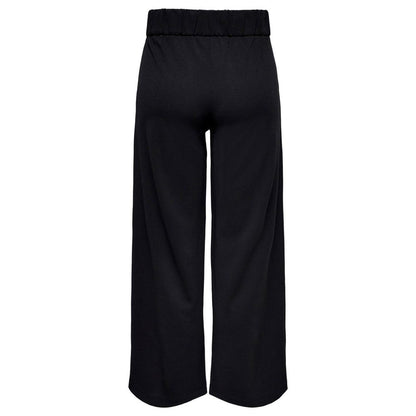 Jacqueline De Yong Black Polyester Pant