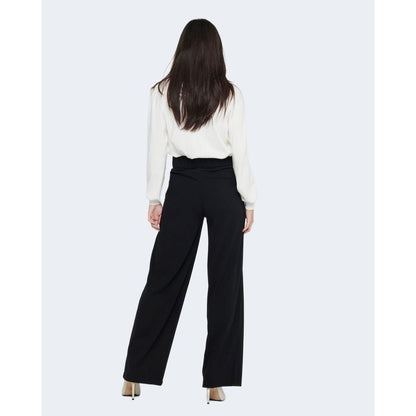 Jacqueline De Yong Black Polyester Pant