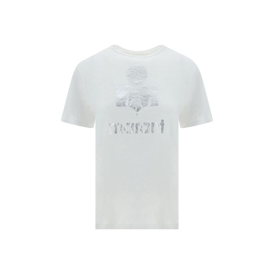 Marant Etoile White Linen T-Shirt