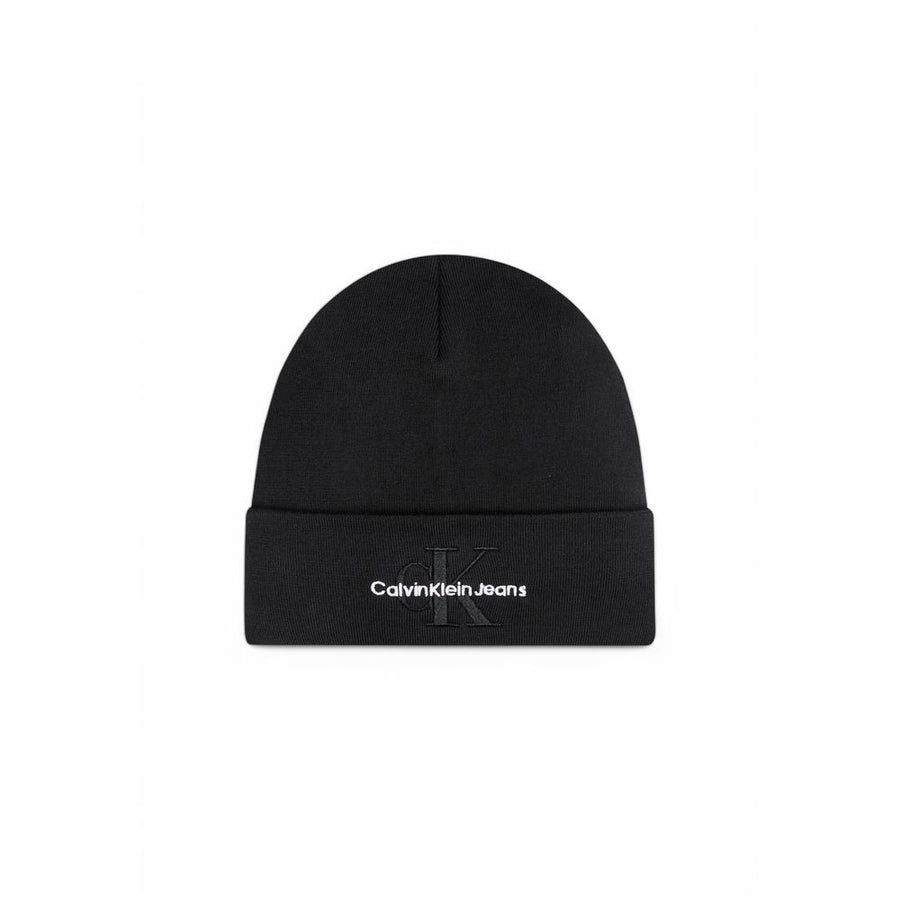 Calvin Klein Jeans Black Organic Cotton Caps Baseball Hat