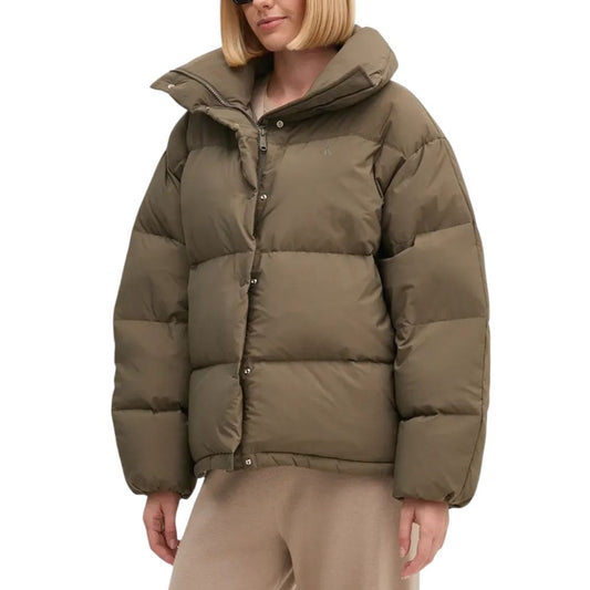 Calvin Klein Jeans Braune Polyesterjacken und -mäntel