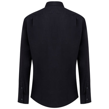 Marineblaues Baumwollhemd von Dolce &amp; Gabbana