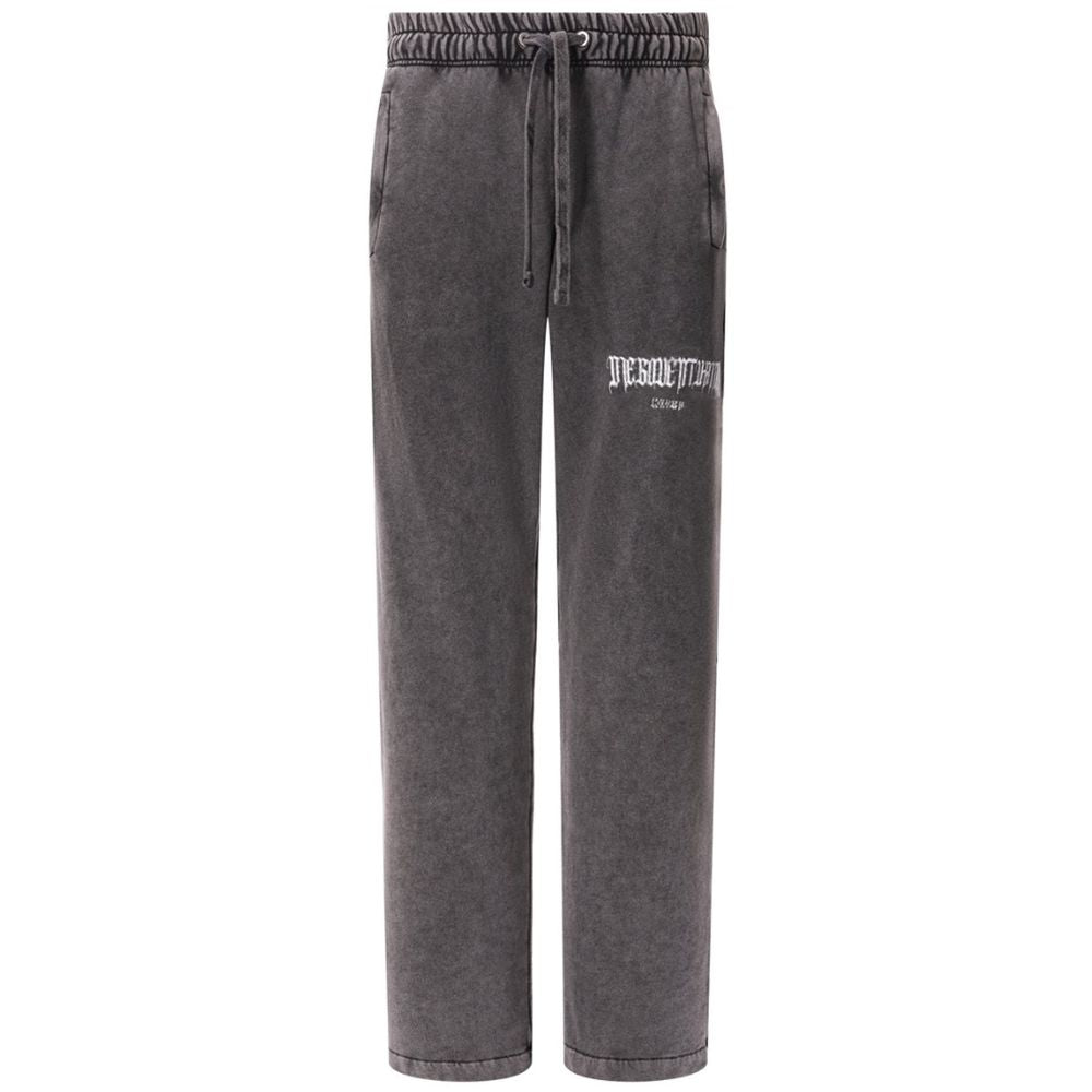 Diego Venturino Herrenhose aus grauer Baumwolle