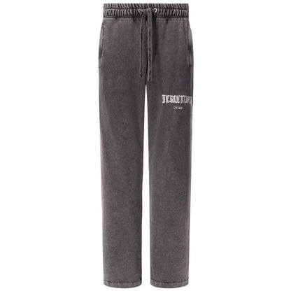Diego Venturino Herrenhose aus grauer Baumwolle