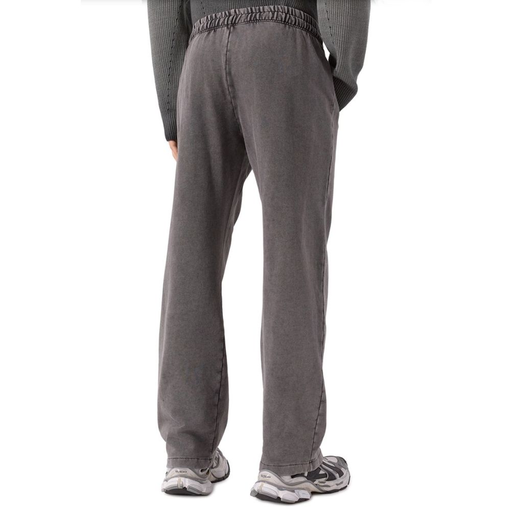 Diego Venturino Herrenhose aus grauer Baumwolle