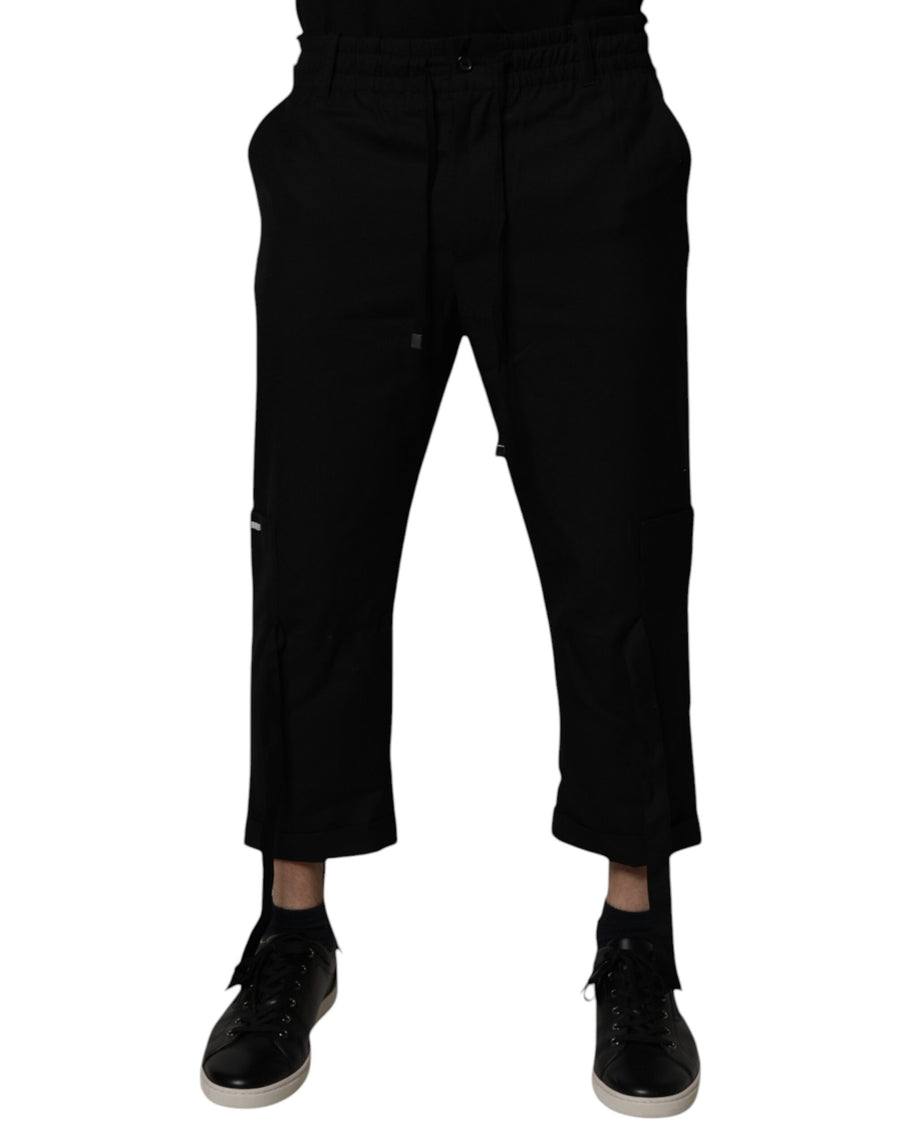 Dolce & Gabbana Schwarze Polyester-Kurze Hose für Herren