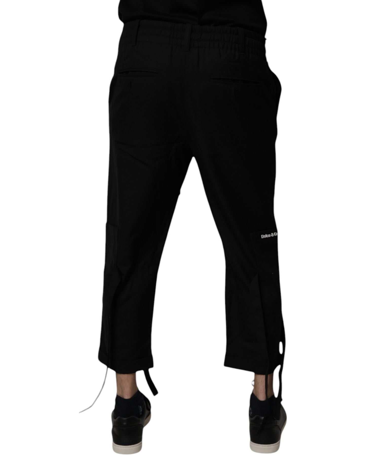 Dolce &amp; Gabbana Schwarze Polyester-Kurze Hose für Herren