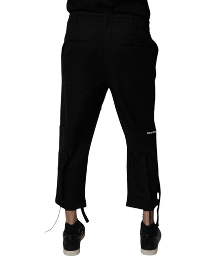 Dolce &amp; Gabbana Schwarze Polyester-Kurze Hose für Herren