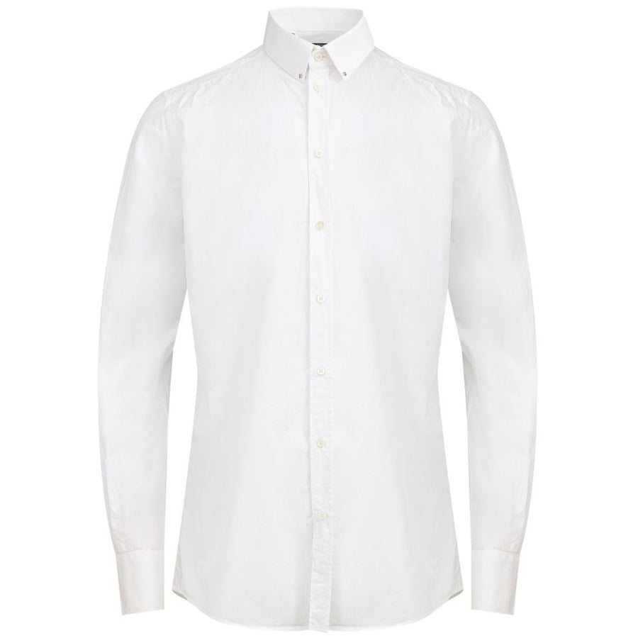 Dolce & Gabbana White Cotton Shirt