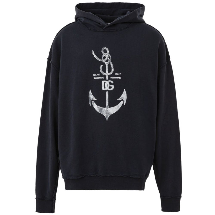 Blaues Baumwoll-Sweatshirt von Dolce & Gabbana