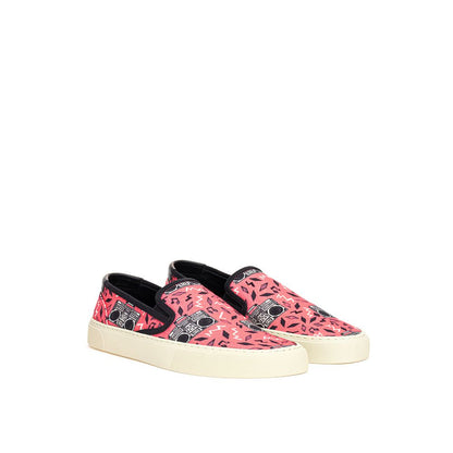 Saint Laurent – ​​Rosa Baumwoll-Sneaker
