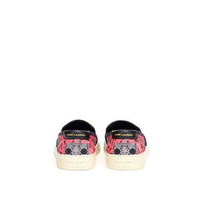 Saint Laurent – ​​Rosa Baumwoll-Sneaker