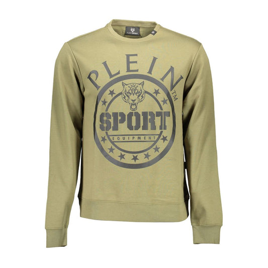 Plein Sport „Grüner Baumwollpullover für Herren“
