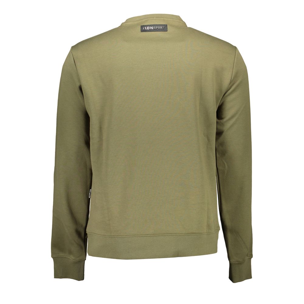 Plein Sport „Grüner Baumwollpullover für Herren“