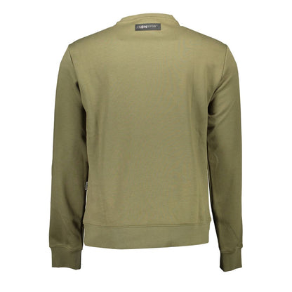 Plein Sport „Grüner Baumwollpullover für Herren“