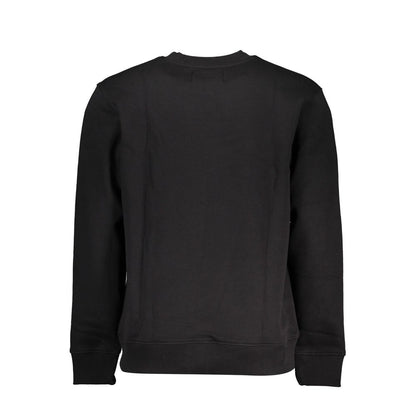 Calvin Klein Herrenpullover aus schwarzer Baumwolle