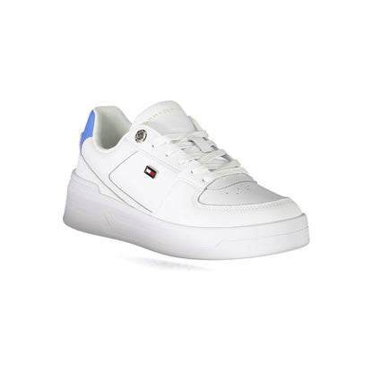 Tommy Hilfiger White Leather Women Sneaker