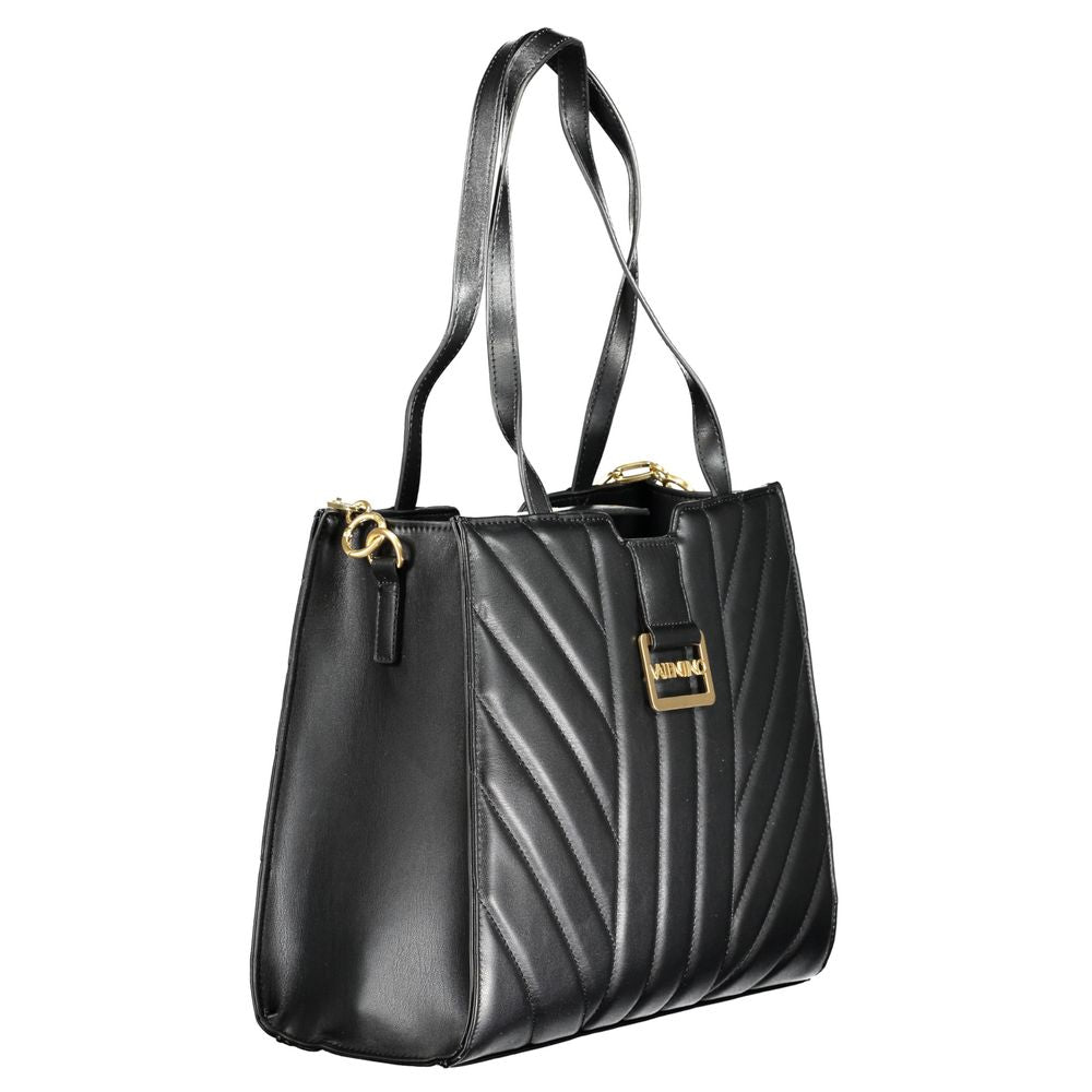 Mario Valentino Black Polyethylene Handbag