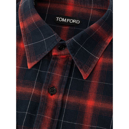 Zweifarbiges Leinenhemd von Tom Ford