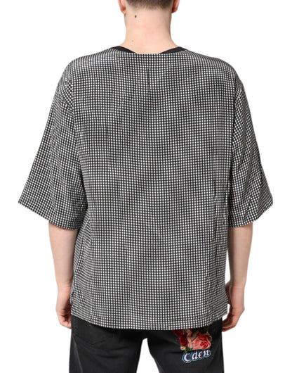Dolce & Gabbana Black Graphic Print Short Sleeve T-shirt
