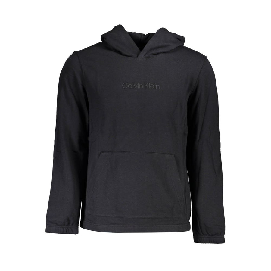Calvin Klein Herrenpullover aus schwarzer Baumwolle