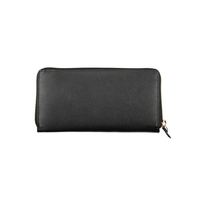 Mario Valentino Schwarze Polyethylen-Geldbörse