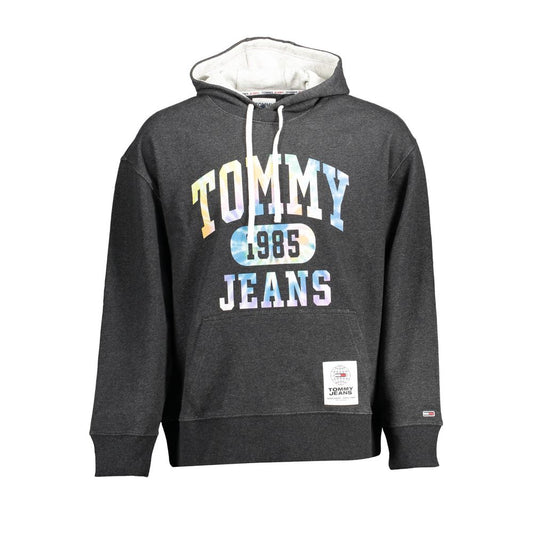 Tommy Hilfiger – Schwarzer Baumwollpullover für Herren
