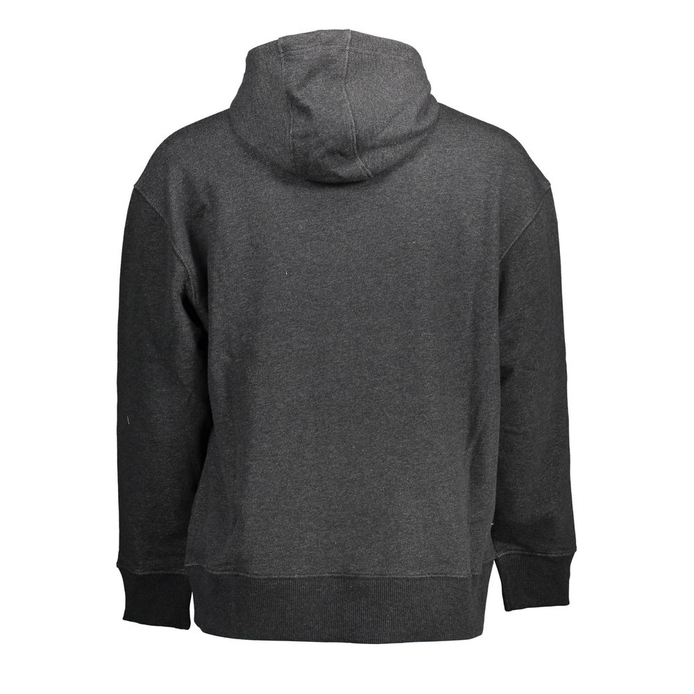 Tommy Hilfiger – Schwarzer Baumwollpullover für Herren