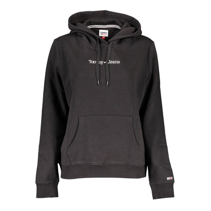 Tommy Hilfiger – Schwarzer Baumwollpullover für Damen