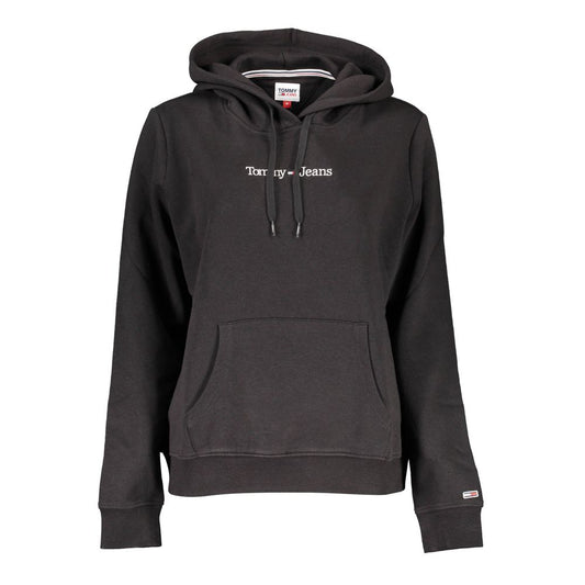 Tommy Hilfiger – Schwarzer Baumwollpullover für Damen