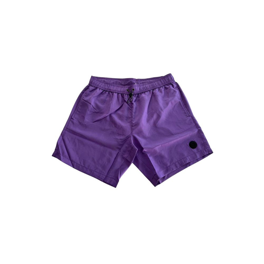 Trussardi Beachwear Purple Polyester Men Swim Short
