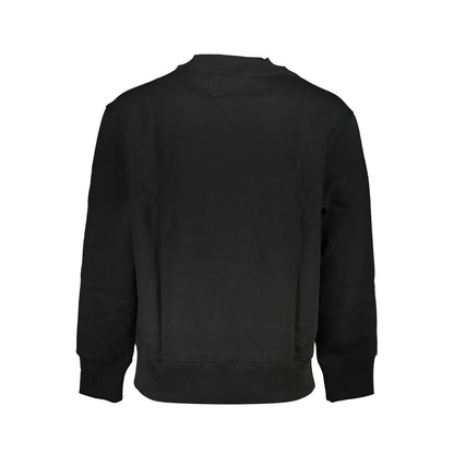 Calvin Klein Herrenpullover aus schwarzer Baumwolle