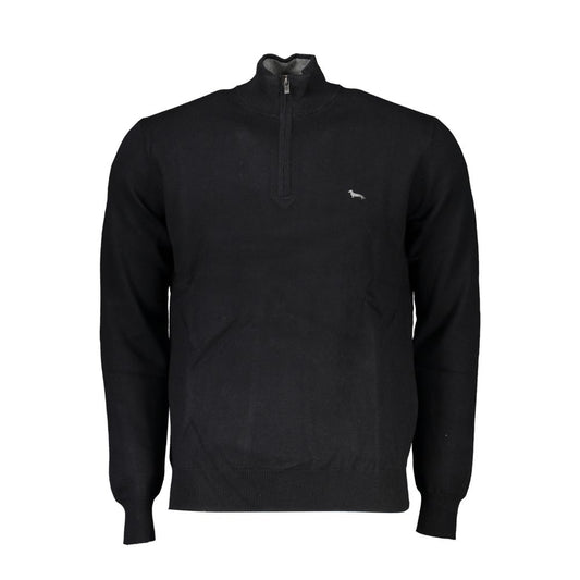 Harmont &amp; Blaine Eleganter Pullover mit halbem Reißverschluss und gesticktem Detail