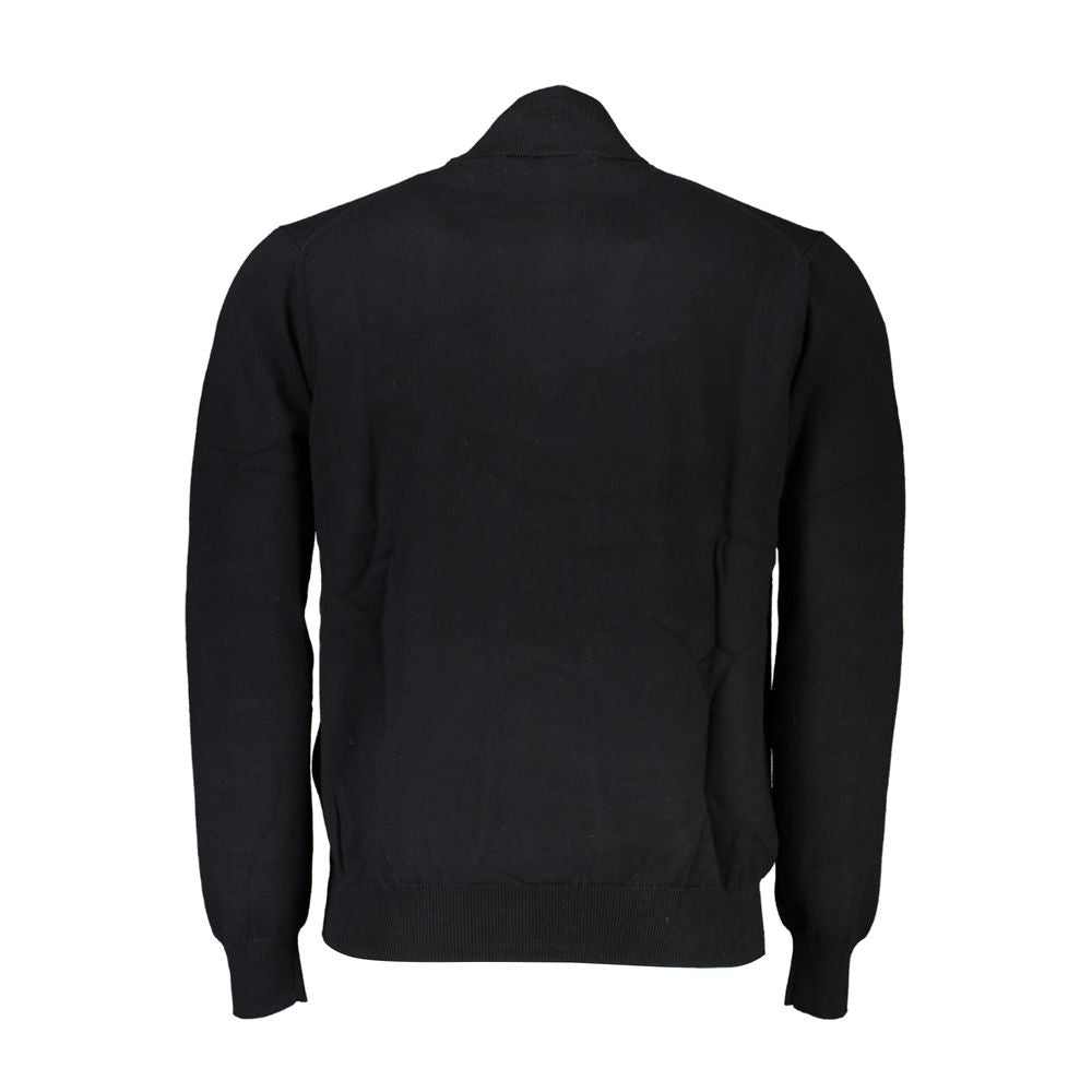 Harmont &amp; Blaine Eleganter Pullover mit halbem Reißverschluss und gesticktem Detail