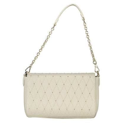 Mario Valentino – Weiße Polyethylen-Handtasche