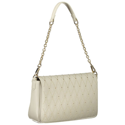 Mario Valentino – Weiße Polyethylen-Handtasche