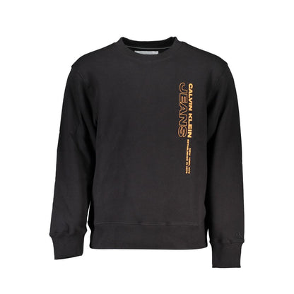 Calvin Klein Herrenpullover aus schwarzer Baumwolle