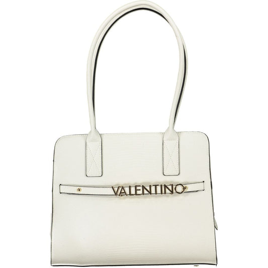 Mario Valentino – Weiße Polyethylen-Handtasche
