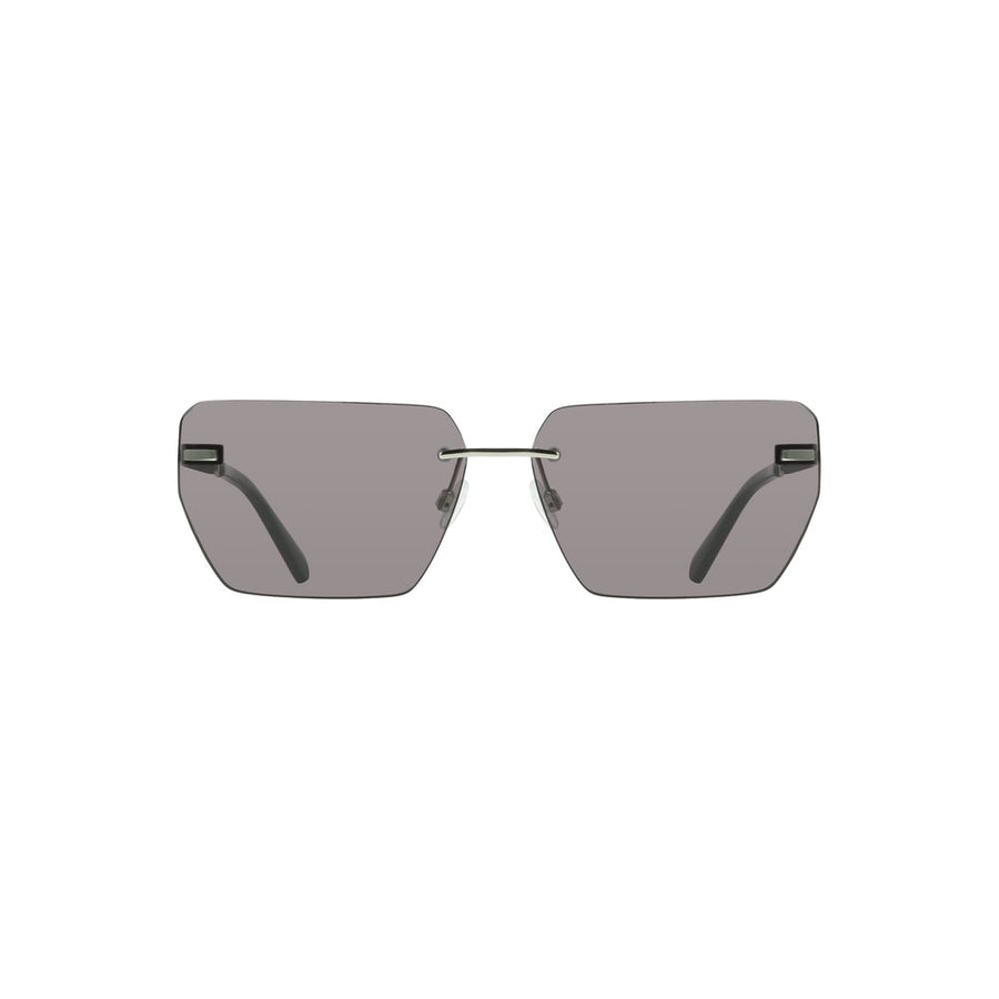 Calvin Klein Gray Metal Men Sunglasses
