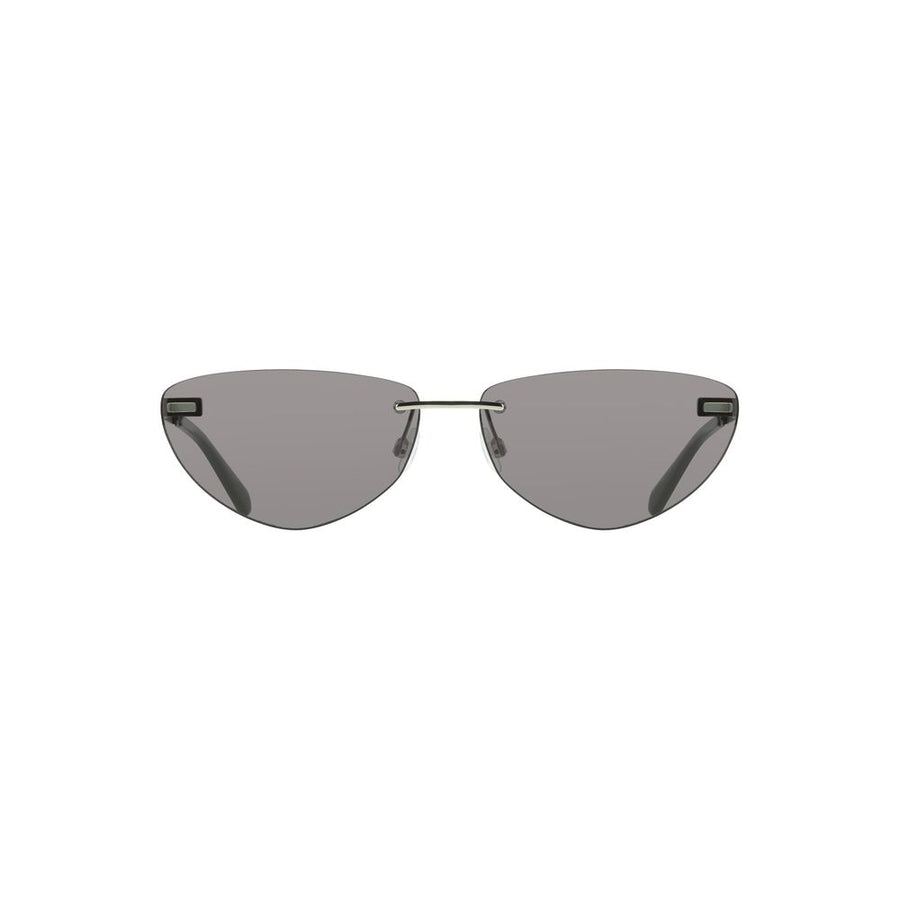 Calvin Klein Black Metal Women Sunglass