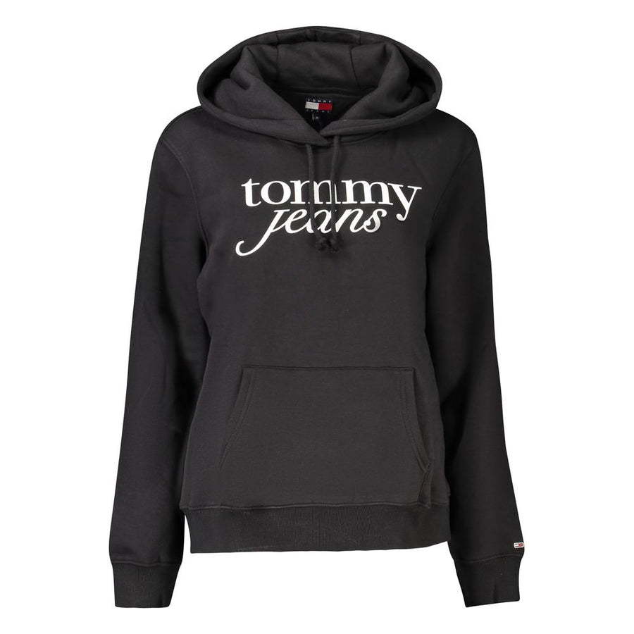 Tommy Hilfiger Black Cotton Women Sweater