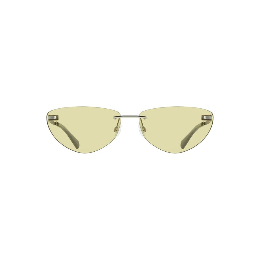 Calvin Klein Green Metal Women Sunglass